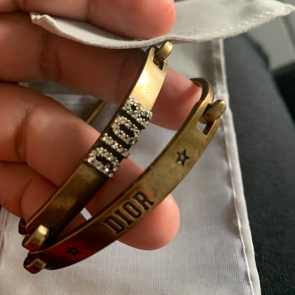 Christian Dior set of two bracelet